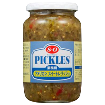 【FOOD de WINE】アメリカンスィートレリッシュ 390g / 讃陽食品工業(AMERICAN SWEET RELISH)